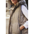 Body warmer Marleen Taupe
